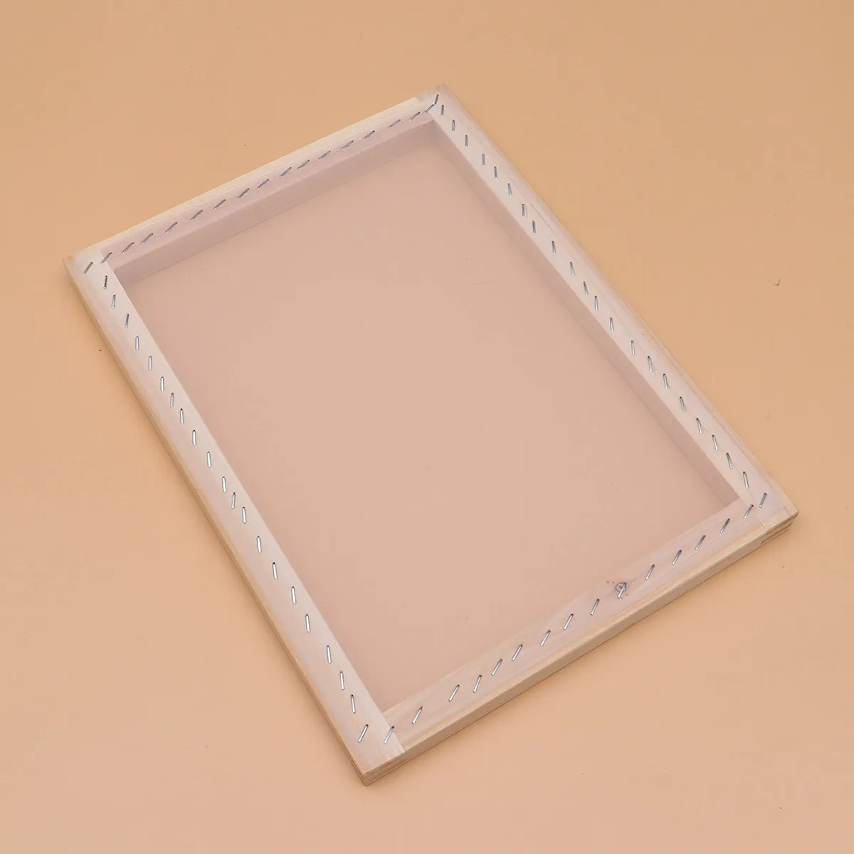 1Set Silk Screen Printing Set Professional Grade Wood Frame Squeegee Inkjet Transparency Film Masking Tape Replacement Blades