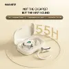 HAMANFER MX700 écouteurs sans fil Bluetooth 5.3 à oreille ouverte à clipser TWS casque Conduction d'air suppression du bruit ajustement léger 2