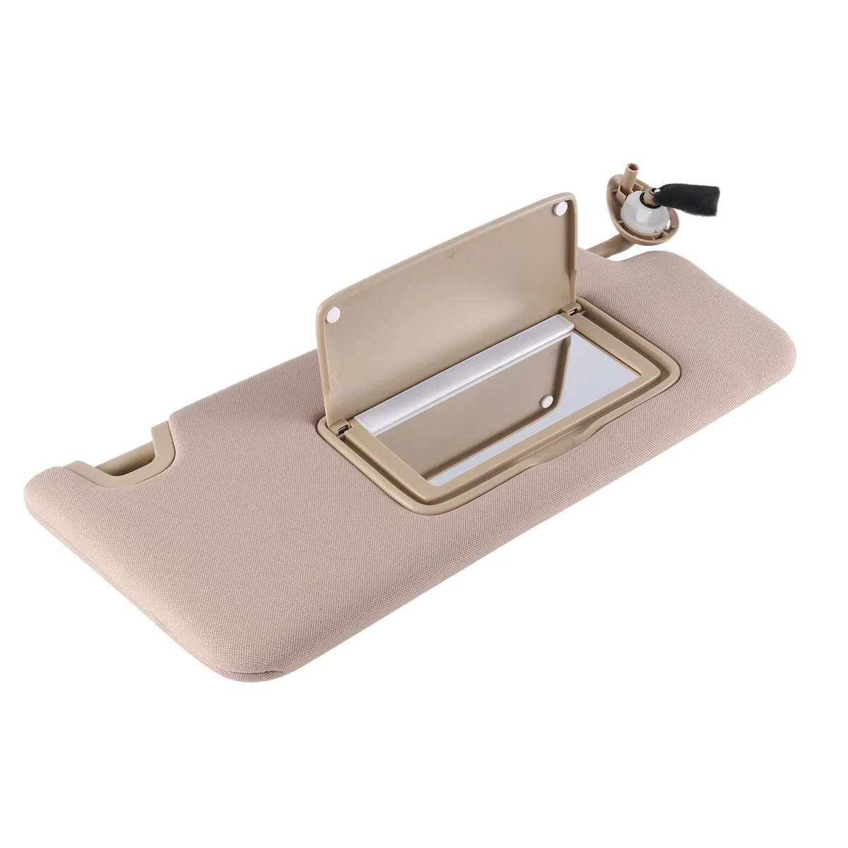 83230-TC0-T91ZA Beige Right Side Sun Visor Shield with Light MakeUP Mirror for Honda Accord 2008-2013 Car Sunvisor Shade