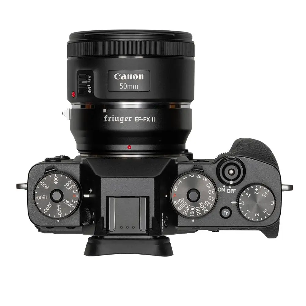 Fringer EF-FX II FR-FX20 Lens Adapter AF Auto Focus Lens Adapter for Canon Sigma EF Lens to Fujifilm FX Camera XT3 XT2 3