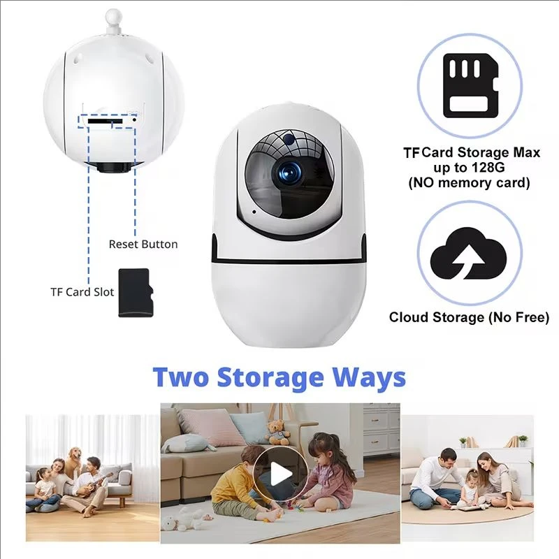 WiFi IP Camera: Smart Home Auto Tracking, 1080P, Full Night Vision, Wireless CCTV Baby Security gallery 4