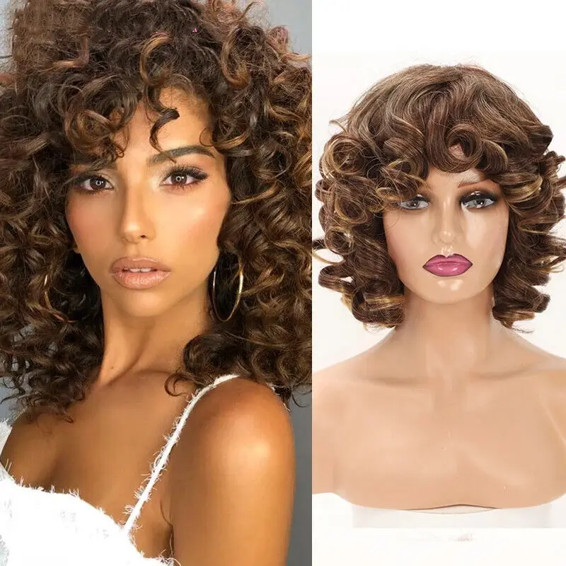 Рисунок 2 - Короткие кудрявые с челкой