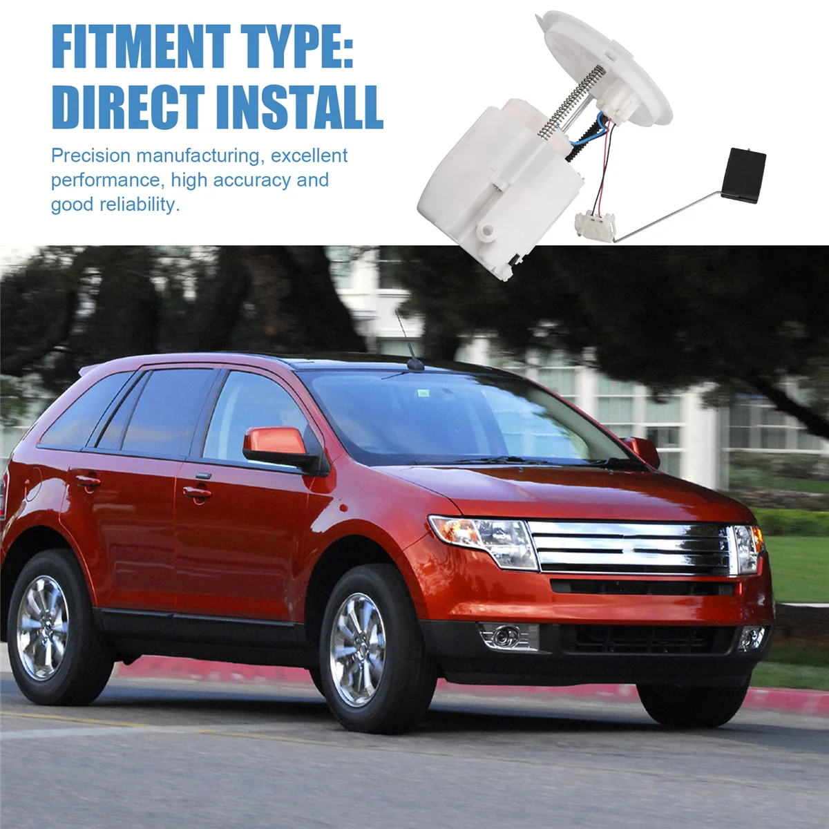 

#33M Automotive Parts & Accessories,E2470M Fuel Pump Module Assembly for Ford Edge Lincoln,White