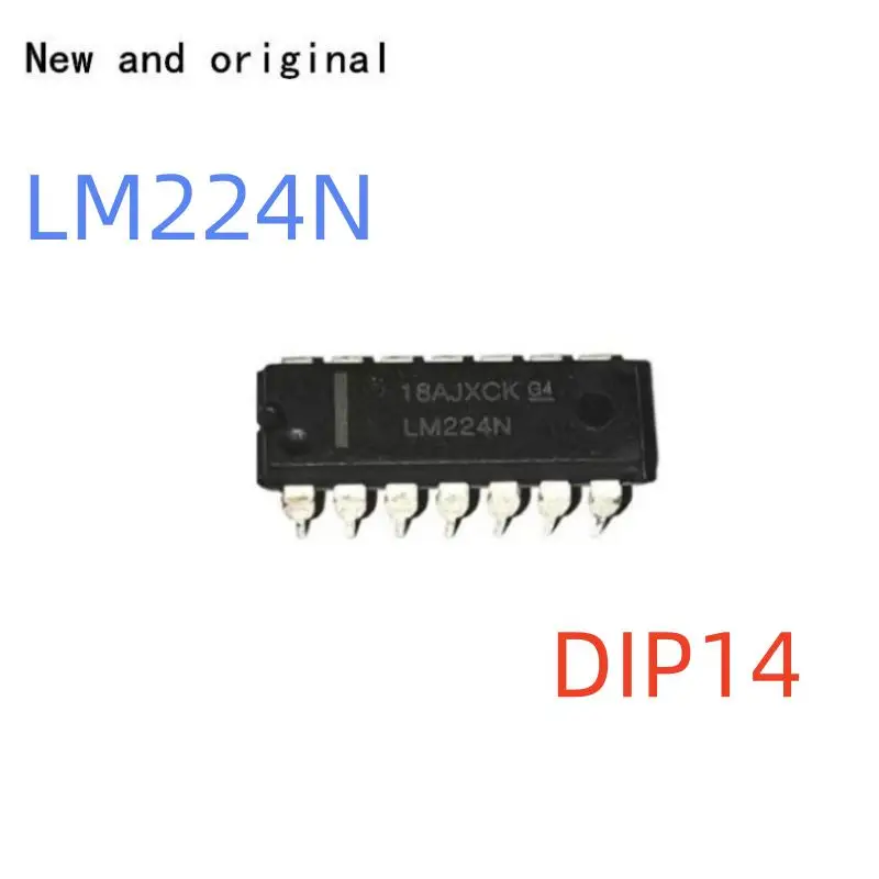 

Lm224N Lm224 Dip14 New and Original Quadruple Operational Amplifiers