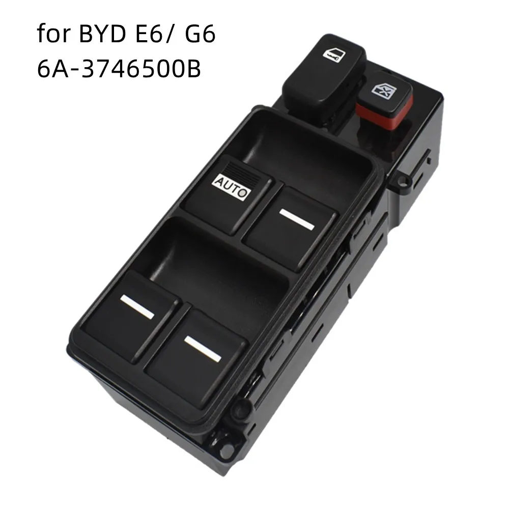 

Front Left Side Power Window Lifter Switch Button for BYD E6/ G6 ,6A-3746500B