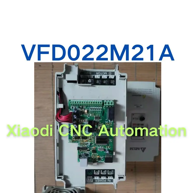 Second hand VFD022M21A 2.2KW inverter tested OK and shipped quickly