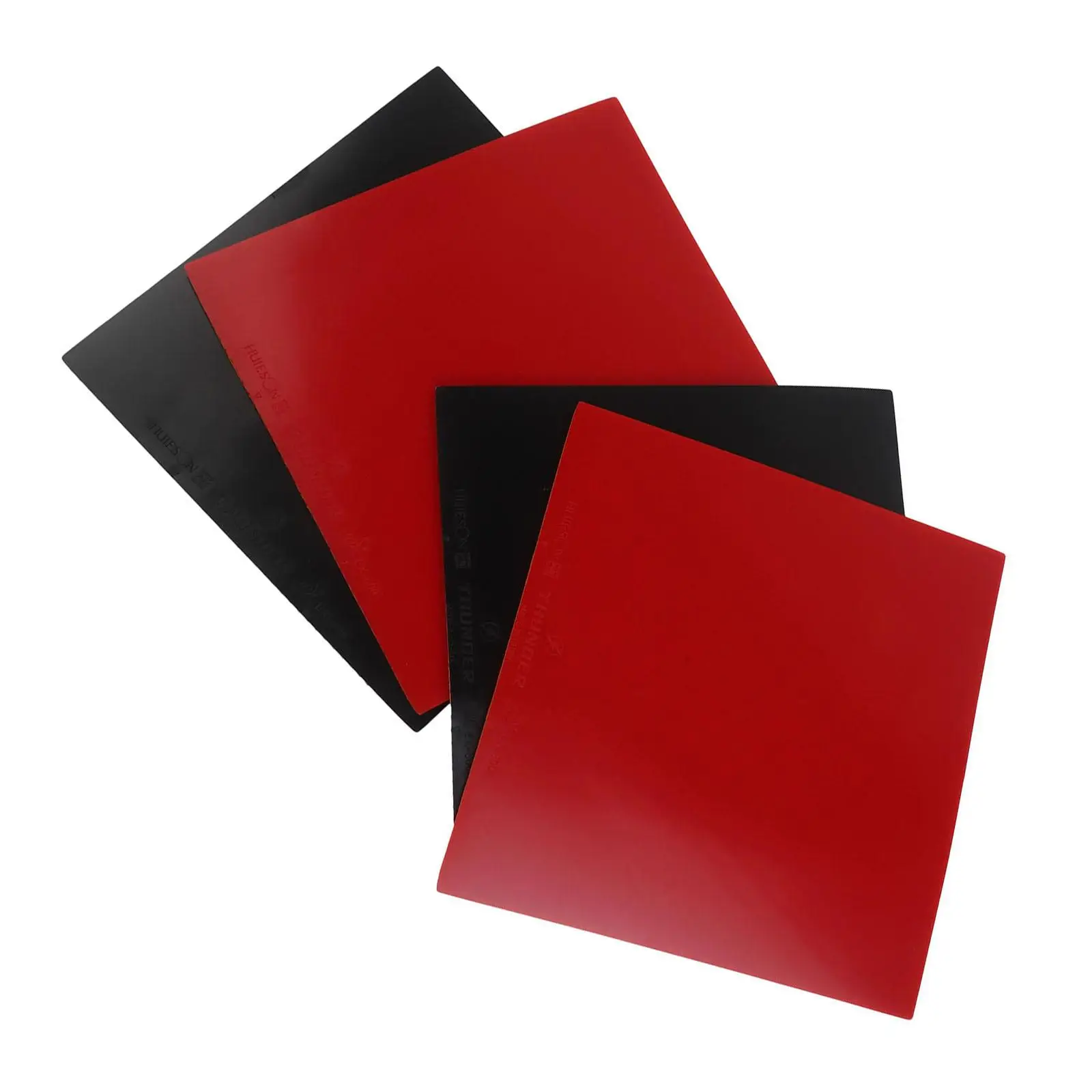 Hard Sponge Fast Attack Rubber 16x16x2.2cm Table Tennis Rubber For Competition 39 Hardness Consistent Performance
