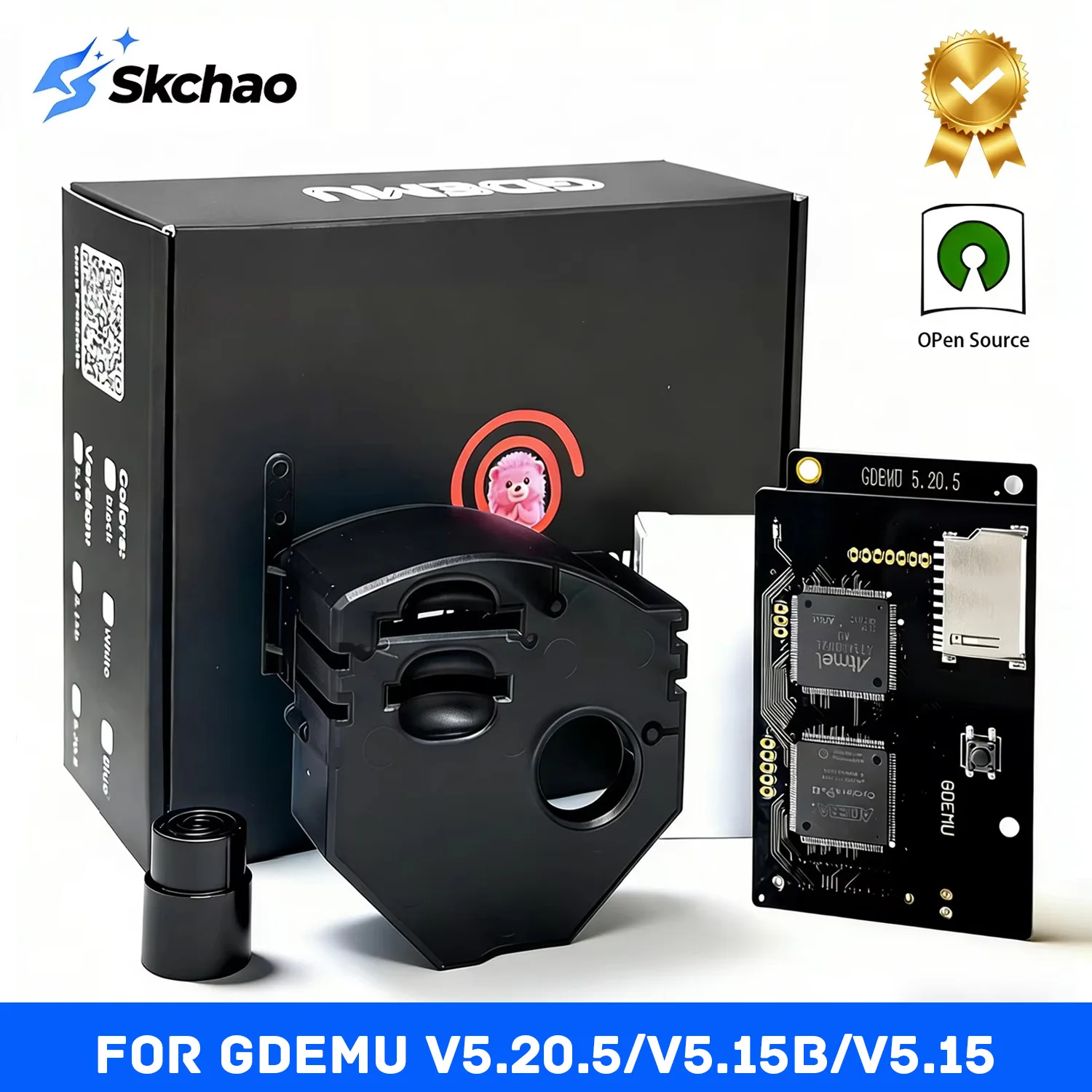 For SEGA Dreamcast Original GDEMU V5.20.5/V5.15/5.15B Optical Drive Emulation Board Card Mount Kit DC Console DC VA1 Gdemu Board