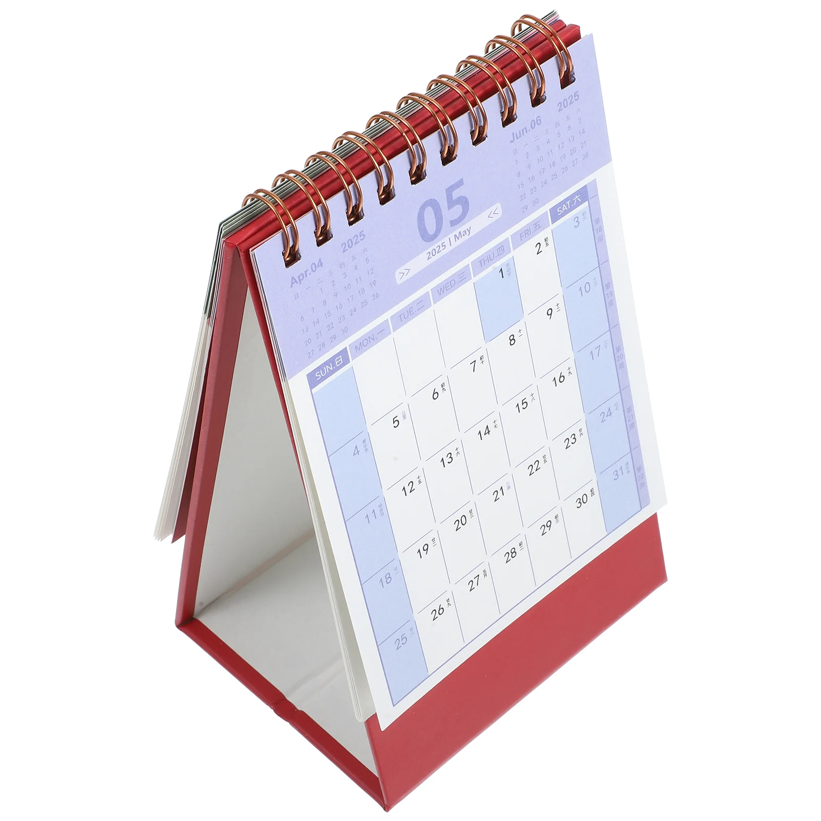 

Simple Calendar Small Daily Desktop Academic Standing Desk Calendars Portable Month Decor Home Office Supplies Lightweight