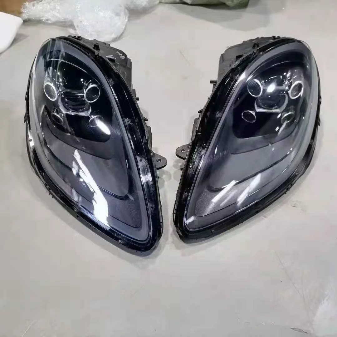 Feebest LED Headlight For  Macan 2014 2015 2016 2017 Upgrade to 2018 Front Head Lamps Left Right Side Front Lamp Light