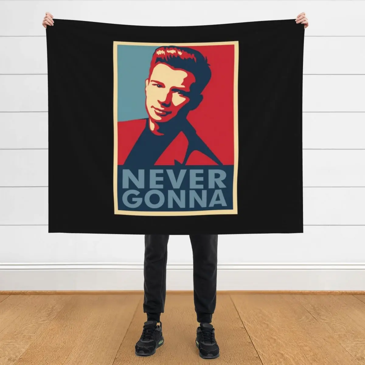 

Never Gonna Throw Blanket Quilt Cute Loose Blankets