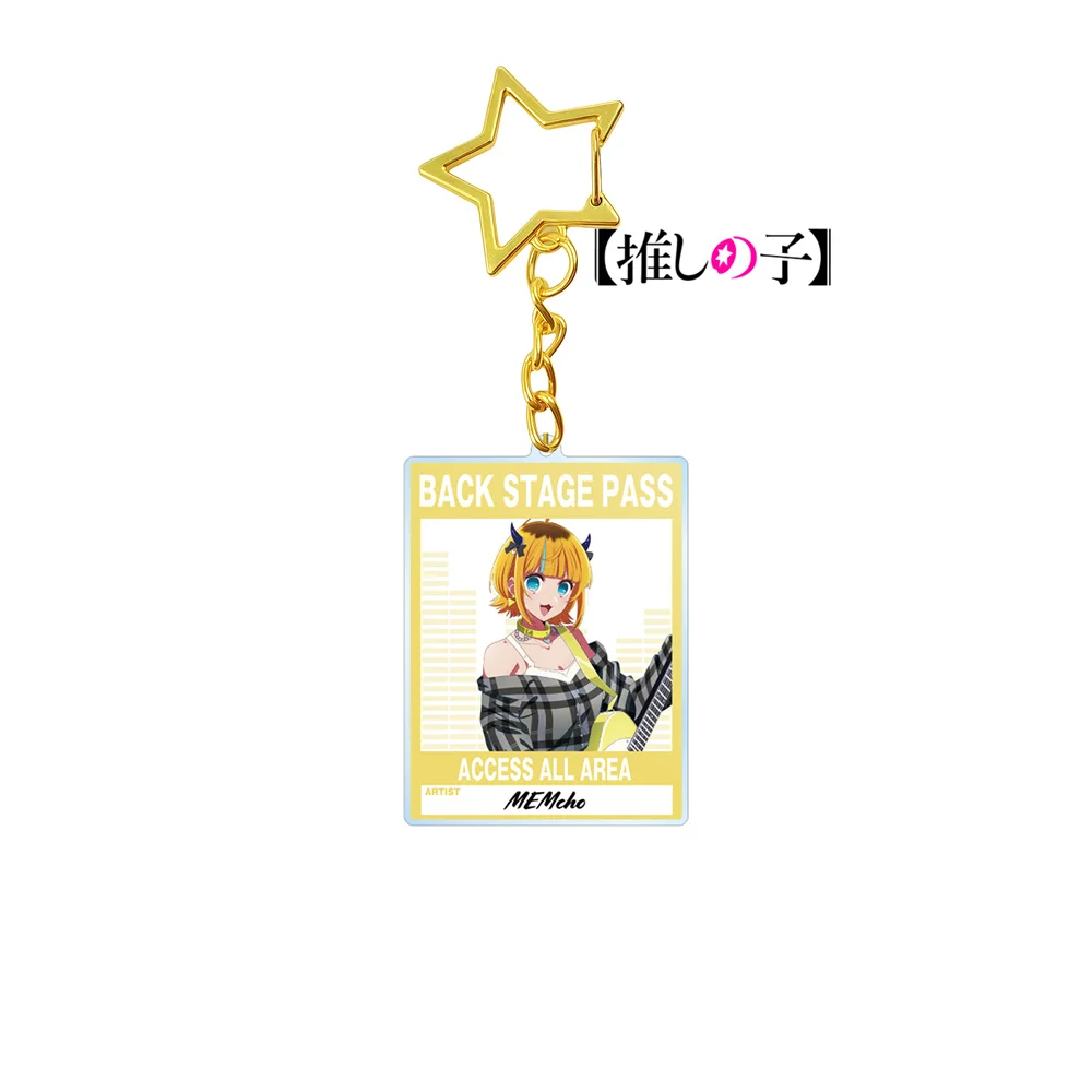 6cm OSHI NO KO Archive Acrylic Stand Ornaments Keychain  Decorations cosplay Accessories Goods Christmas Gifts