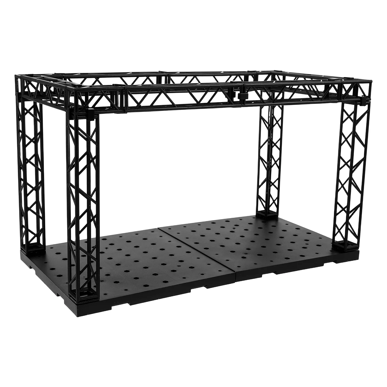 

Handheld Display Stage For Action Figures Modular Desktop Storage Box With Flexible Assembly, Showcase Cabinet For