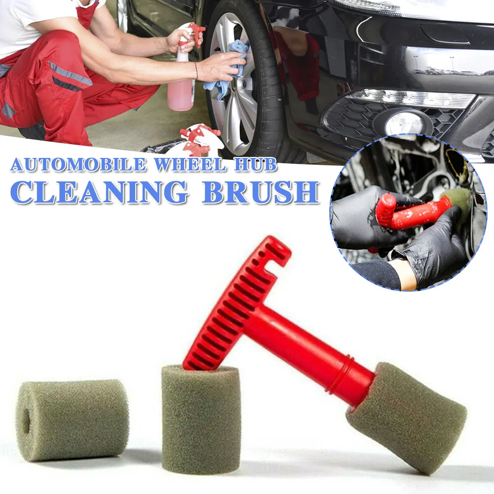 Car Wheel Lugs Nut Cleaning Brush Anti-scratch Car Detailing Brush Car Supplies