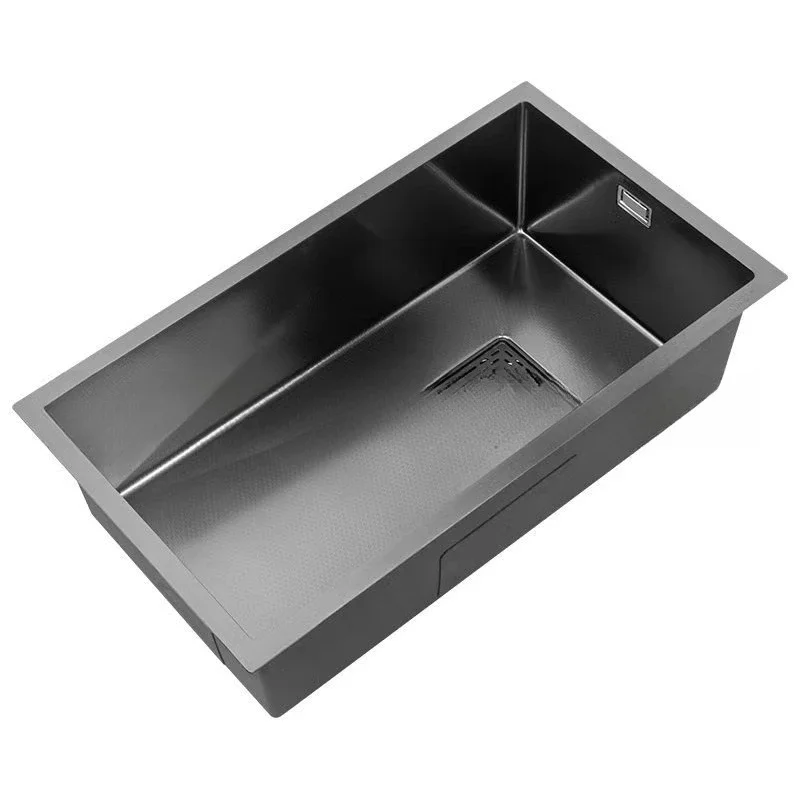 

Sink vegetable basin 304 stainless steel kitchen countertop antibacterial manual
