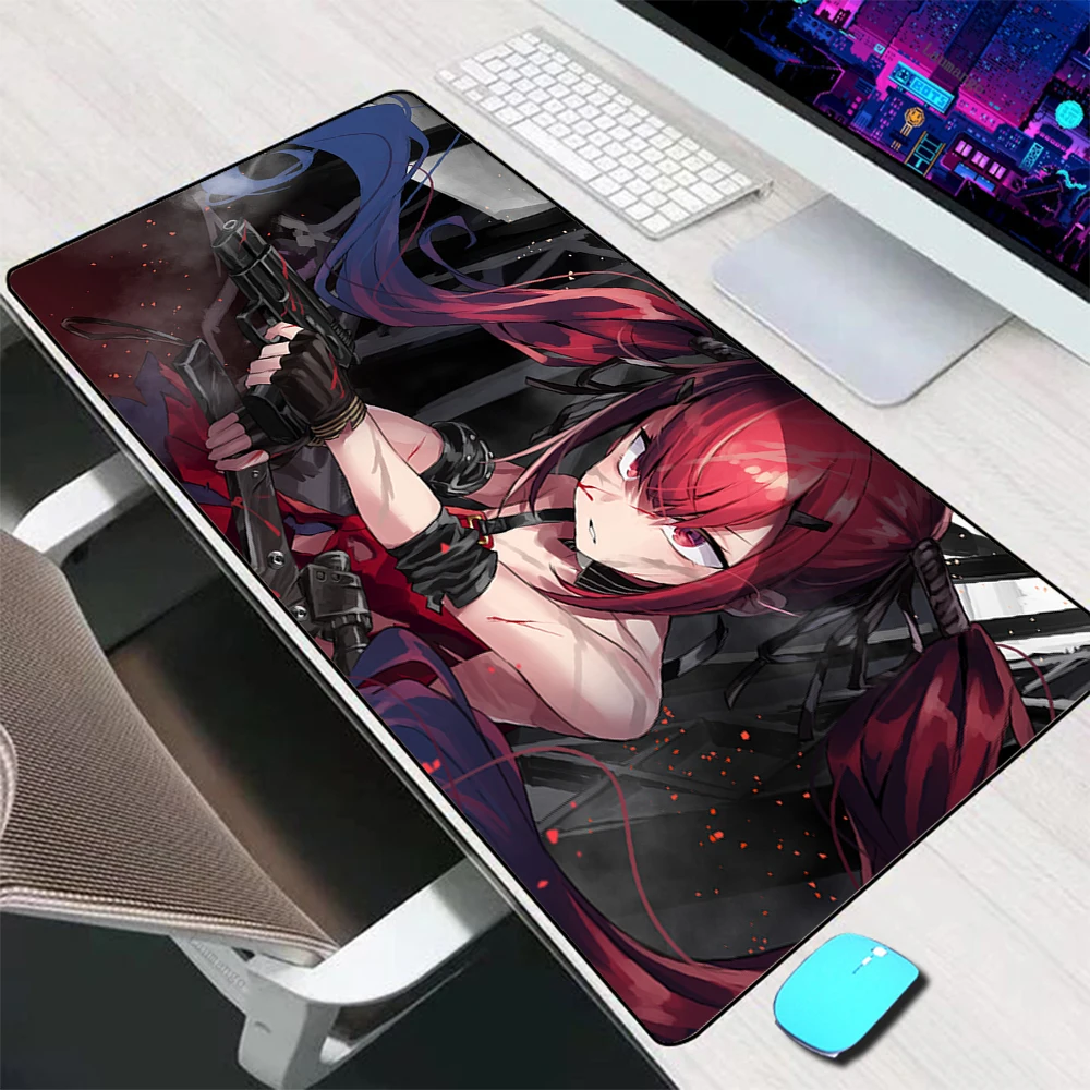 Girls Frontline Large Mouse Pad Gaming Accessories Mouse Mat Keyboard Mat PC Gamer Desk Pad Computer Mousepad Laptop Mausepad