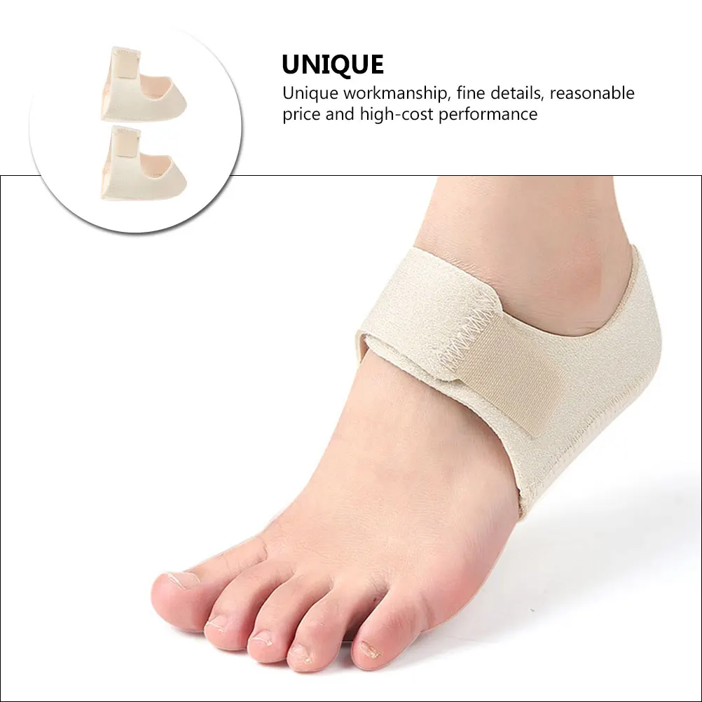 

Silicone Heel Cover Cushion Pads Sebs High Protectors Foot Care Tools Shock Absorption Non Slip Wear Resistant Heel Protective