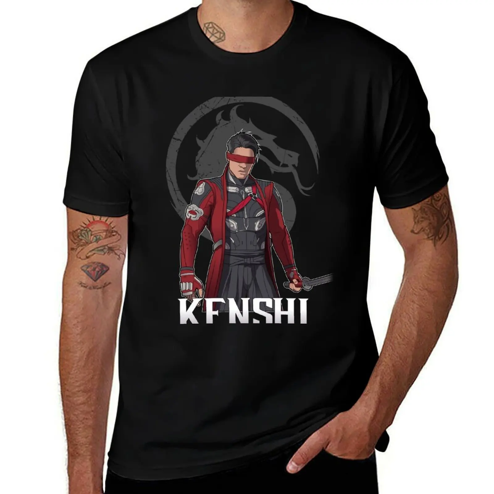 

Kenshi Mortal Kombat 1 / MK 1 T-Shirt t shirts cotton 100% printed t shirts for man man tshirt T-Shirt