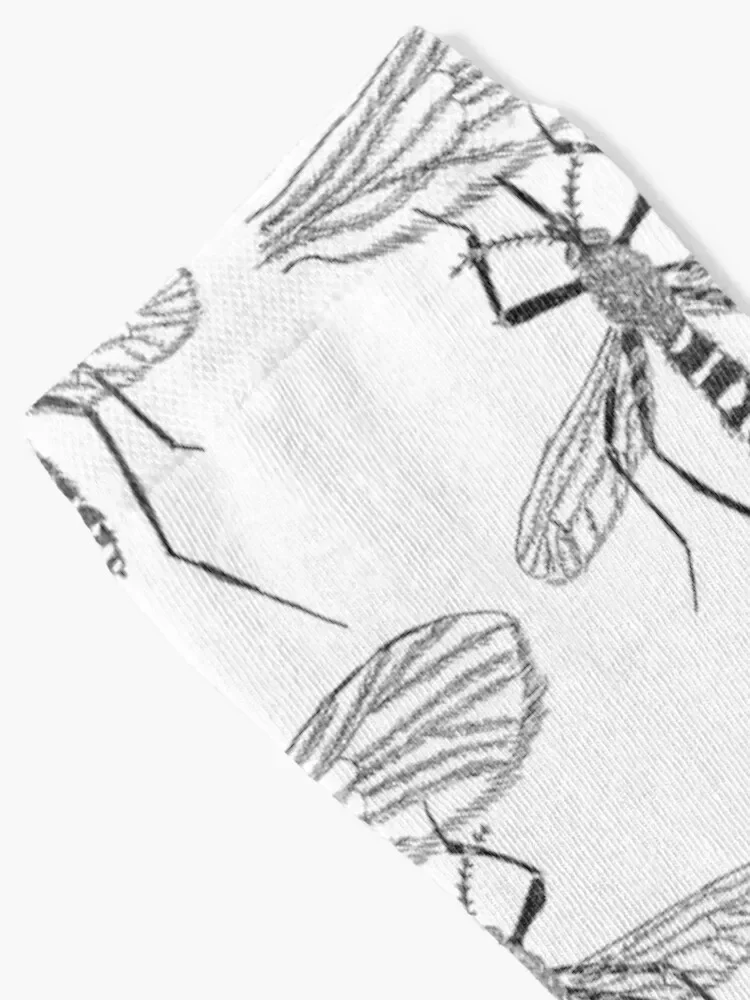 Mosquito Wing Anatomy Socks sports stockings shoes short Running Socks For Man Women's