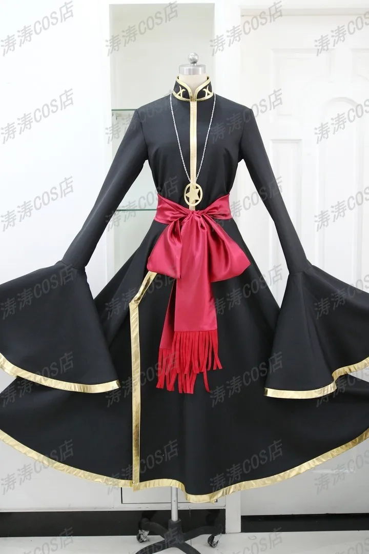 UETEEY Saint Seiya Pegasus The Lost Canvas Hades Aaron Halloween Cosplay Anime Costume مع قلادة مخصصة