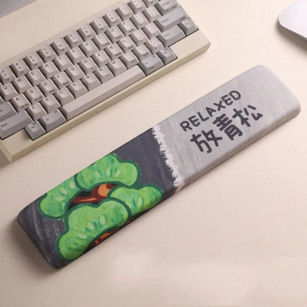 لوحة ماوس مبتكرة للوحة المفاتيح على شكل فاكهة، مسند معصم مريح على شكل رسوم كرتونية، مسند معصم مريح للكمبيوتر المحمول