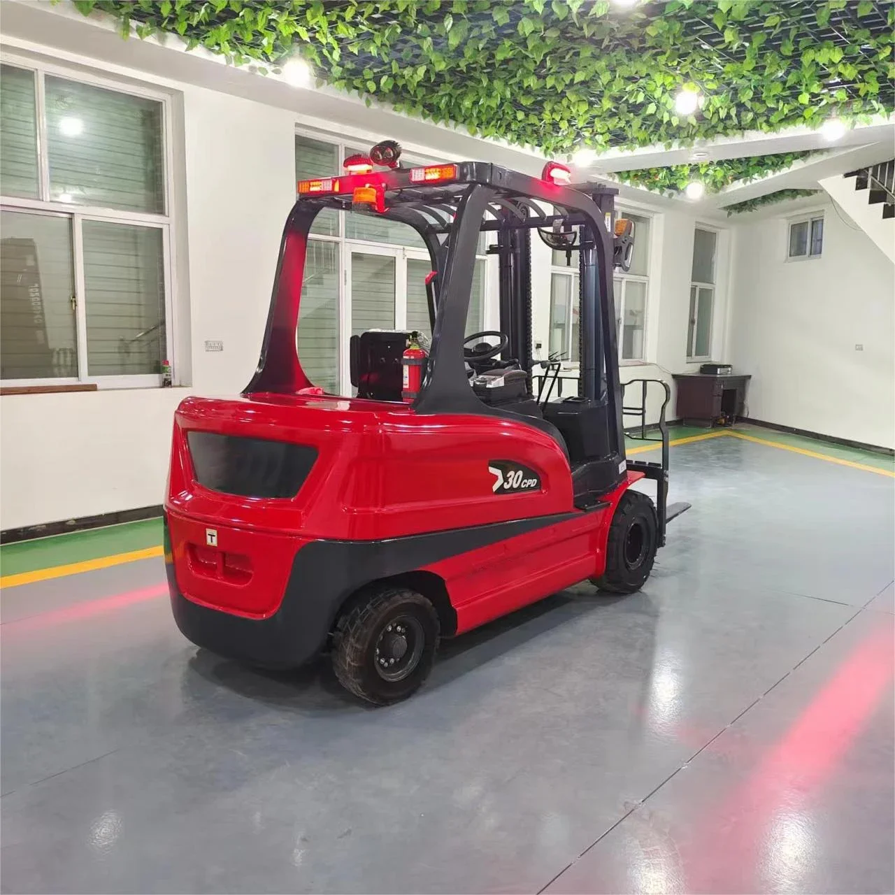 High quality electric forklift 3Ton multi purpose all terrain forklift hot sale off road forklift for sale