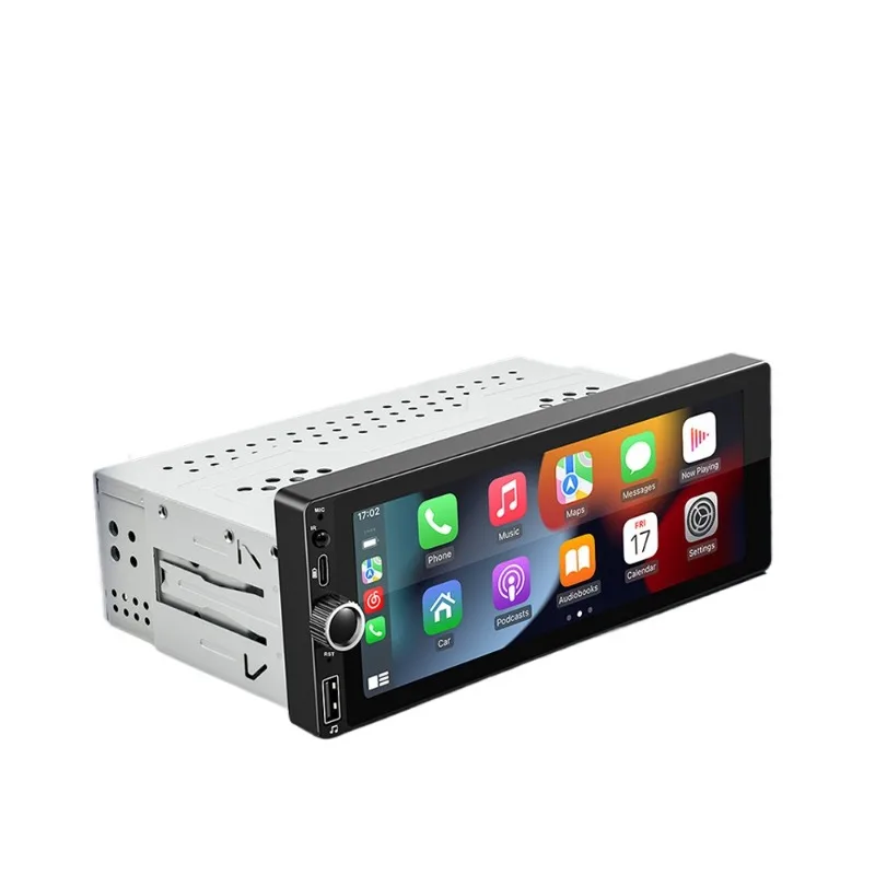 

6.86 inch single ingot, wireless CarPlay car MP5 player IPS screen car FM radio 12V