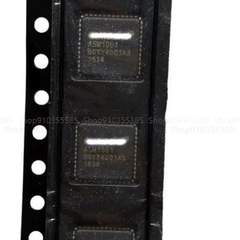 5-10pcs New ASM1061 QFN48 Transfer card PCI-E to SSD hard disk SATA 3.0 expansion card chip