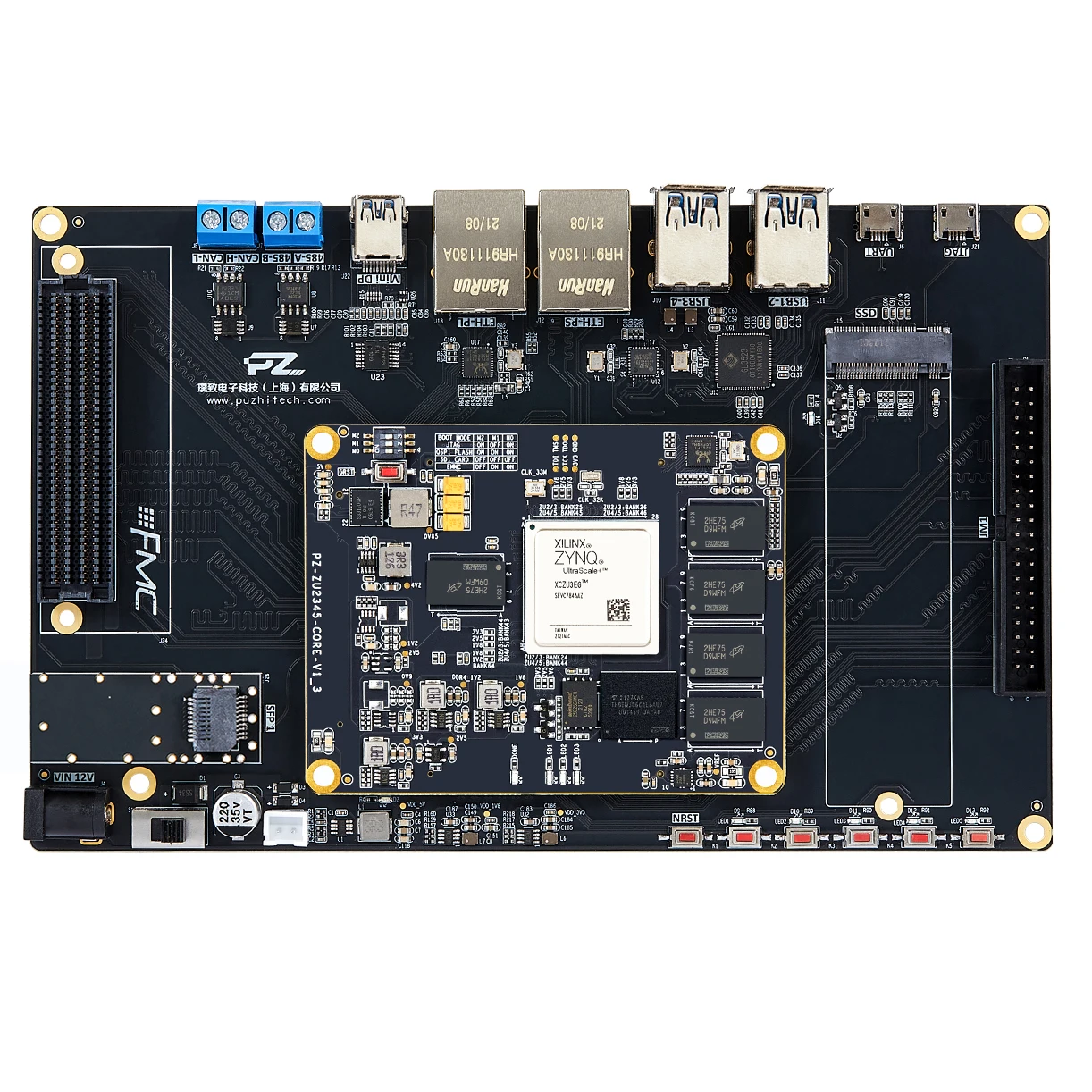 Puzhi ZU3EG-FL Evaluation Kit Xilinx ZYNQ UltraScale XCZU3EG FPGA Development Board