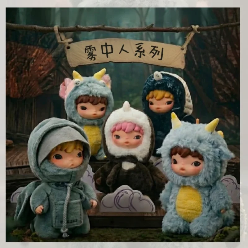 

POP MART Hirono Mist Walker Series Blind Box Toys Kawaii Anime Action Figure Caixa Caja Surprise Mystery Box Dolls Girls Gift