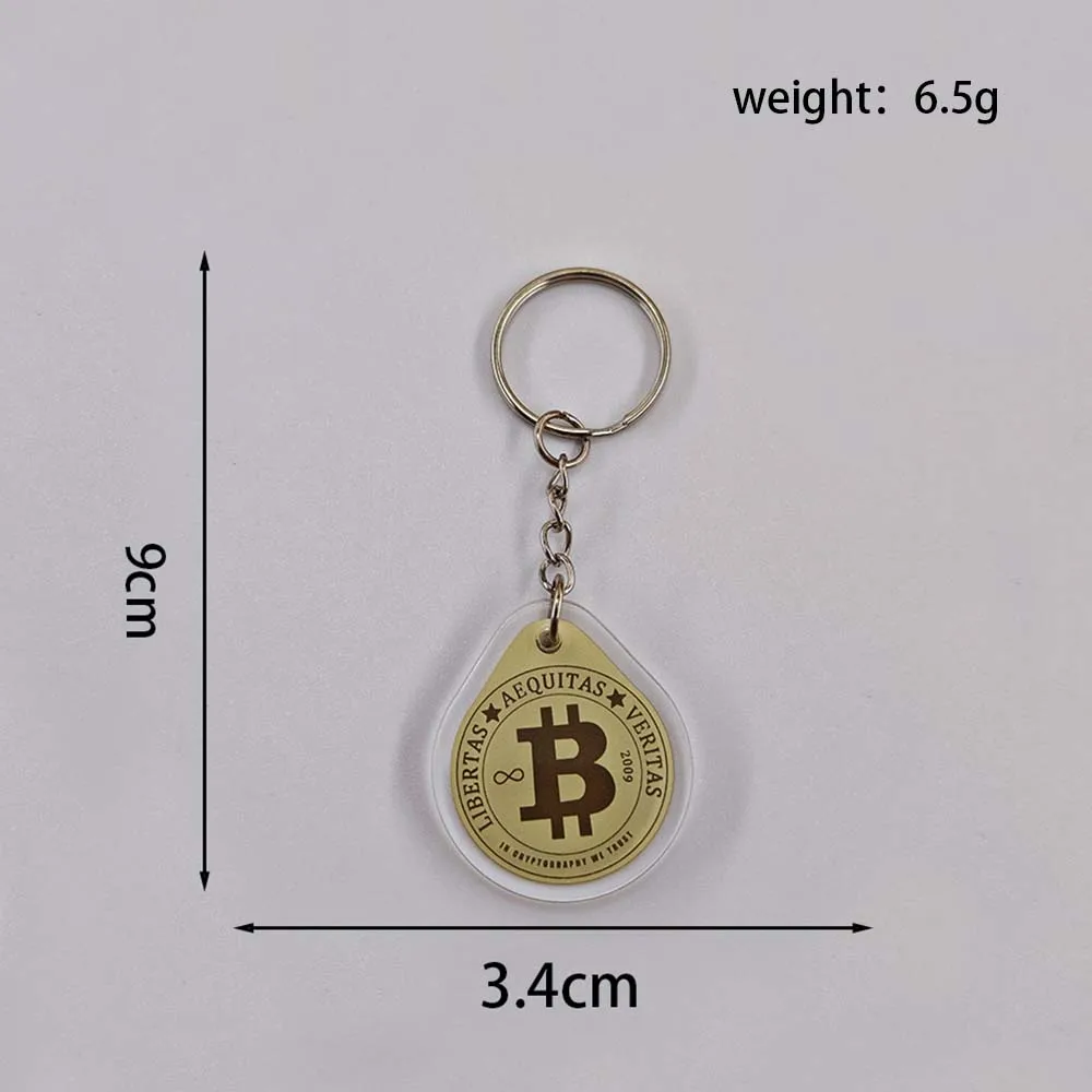 Escape From Tarkov Acryl-Schlüsselanhänger TerraGroup Labs Schlüsselkarten-Anhänger Bitcoin 0.2BTC Schlüsselring für Spielfans Cosplay Taschenanhänger Spielzeug Geschenk – Detail 8