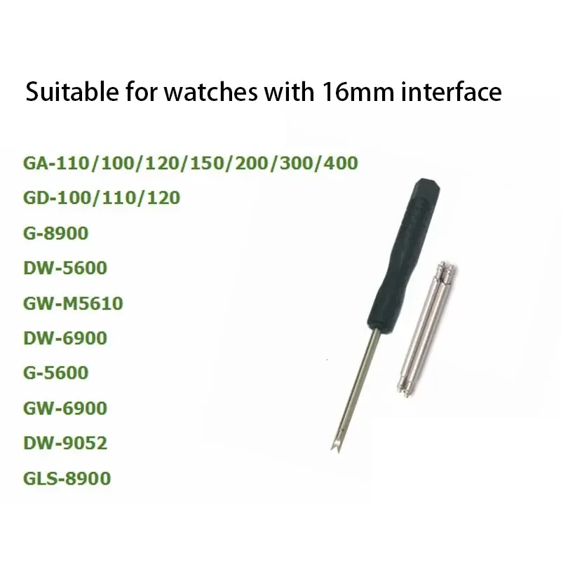 البقرة حلقة مشبك حزام النايلون ل كاسيو G-صدمة GSHOCK GA100 GA400 DW5600 M5610 محول المطاط موصل 16 مللي متر استبدال الحزام