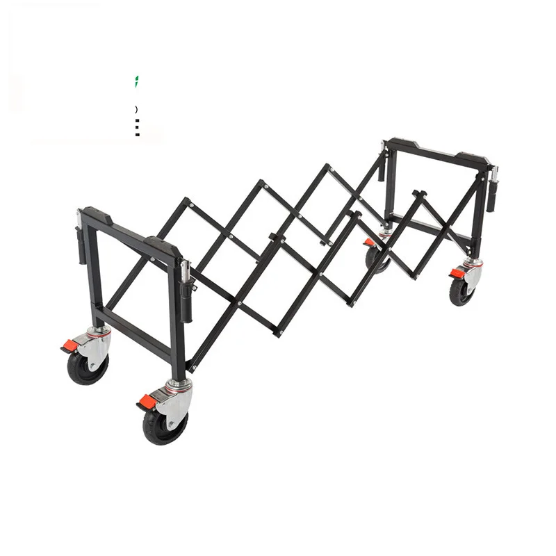 Collapsible Steel American Style Church Funeral Cart Coffin Accessories Easy To Fold And Use