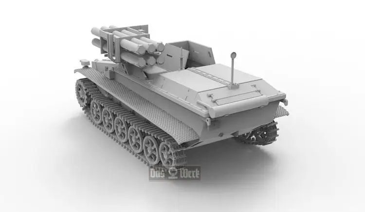 Das Werk DW35008 1/35 Scale Borgward IV Pzjg. wanze Model Kit