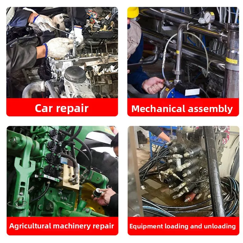 مجموعة مفاتيح الفتح العالمية 180 ° طقم مفتاح ربط لإصلاح السيارات قابل للتعديل، مفتاح تجميع تفكيك محمول، أدوات يدوية عملية #6