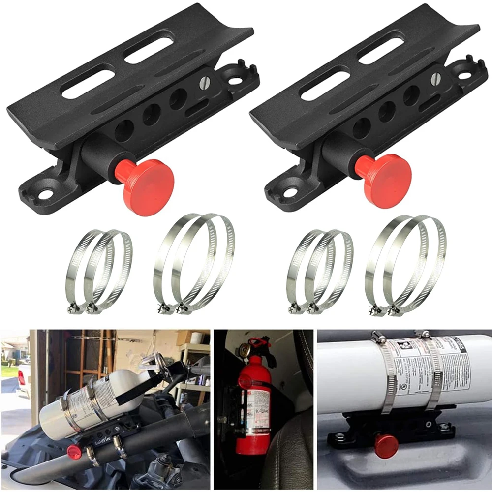 Soporte de Liberación Rápida de Aluminio de 2 Piezas Compatible con Wrangler JT TJ JKU JK JL UTV ATV Polaris RZR Ranger C