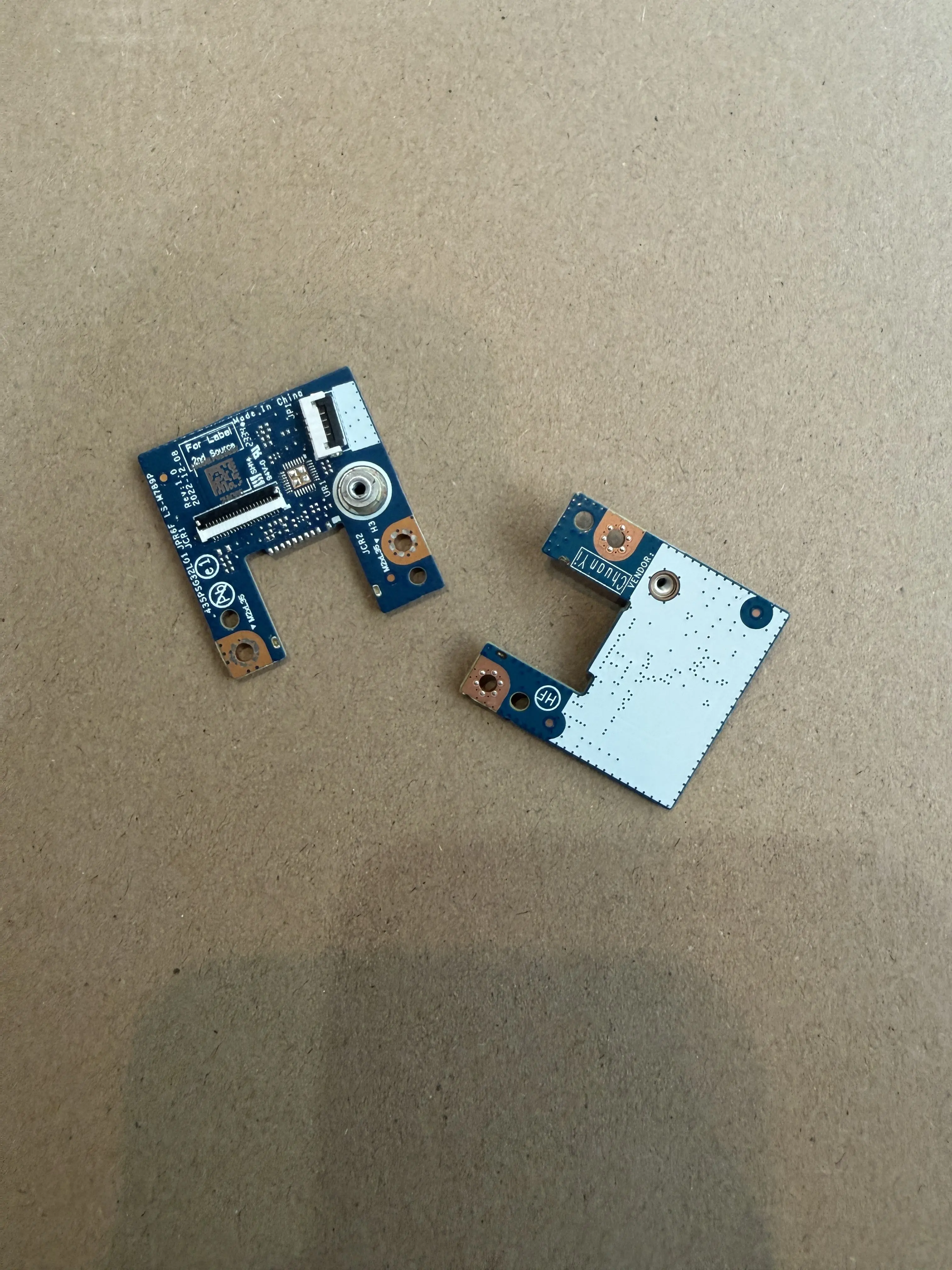 1pcs For HP Light and Shadow Wizard 9 16-WF 16-AC USB Keyboard Card Reader Adapter Small Board LS-M789P