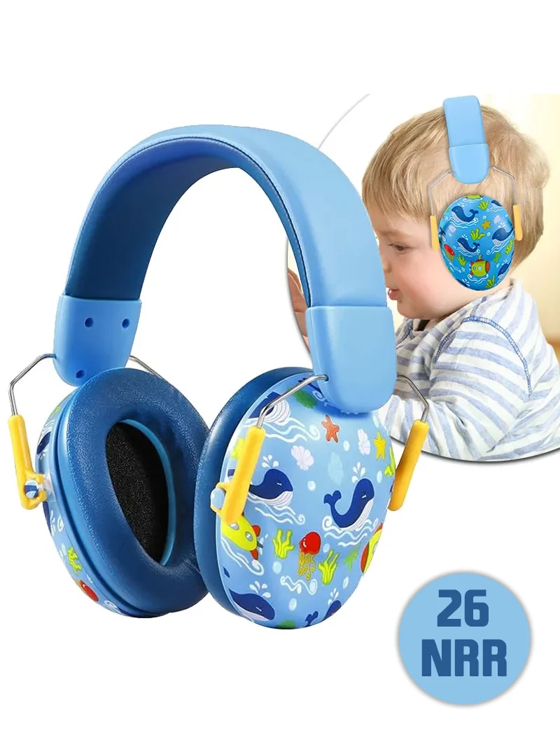 Baby Earmuffs 3-12 Years Old Child Baby Hearing Protection Safety Earmuffs Noise Reduction Ear Protector for Children Earphone