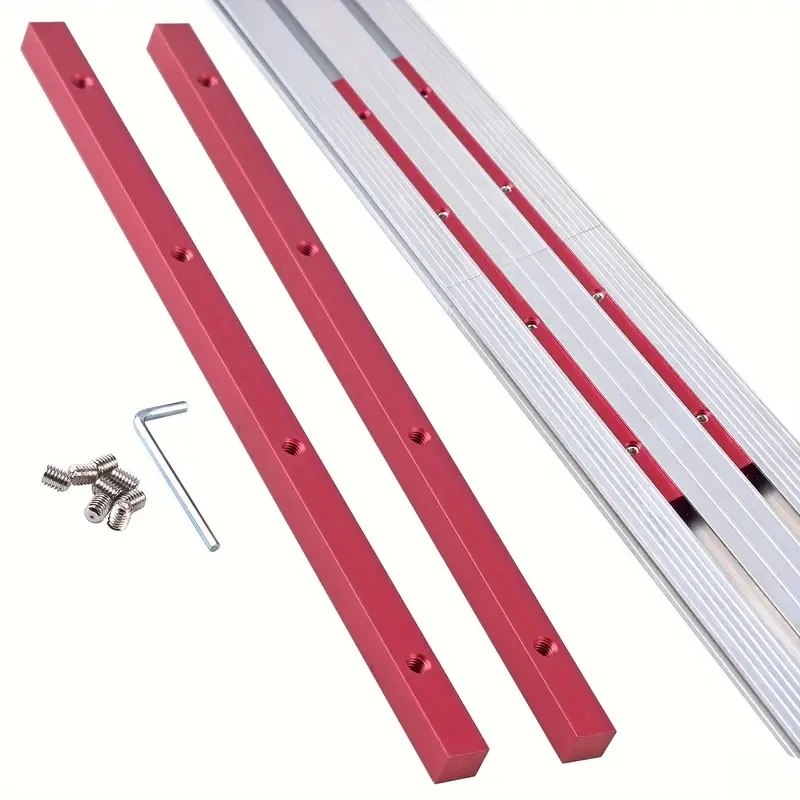 Aluminum Alloy Profile Fence Connector Kit 75 Type Router Table Fence Rail Connector Woodworking DIY Tools