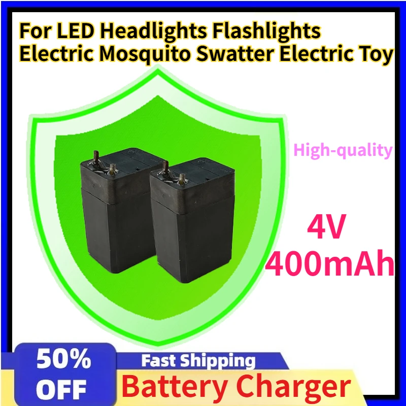 1-4Pcs 4V 400Mah Le…