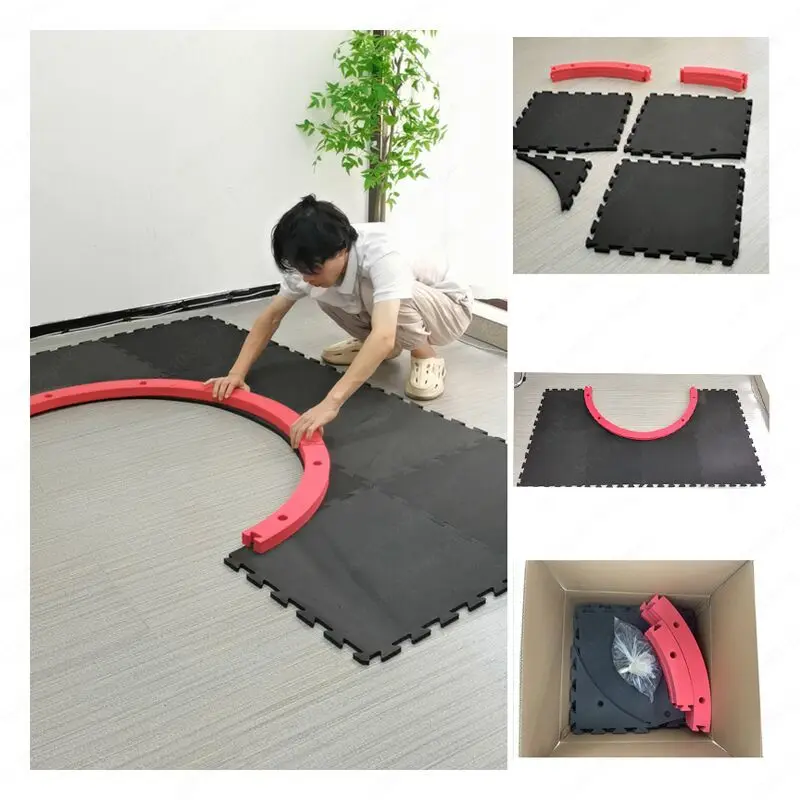 RCP Custom Running Track, Replaceable Multi‑Layout Guide Rail