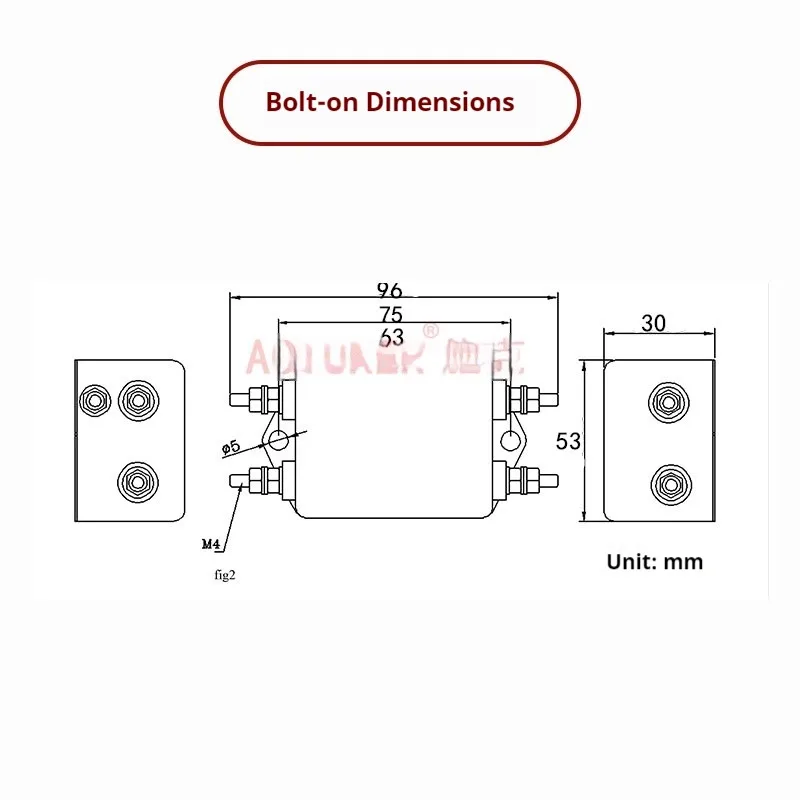 EMI Power Filter 220V Single Phase Double Stage Filter Power Purifier Anti-Interference [CW4L2-3/6/10/20A-S]