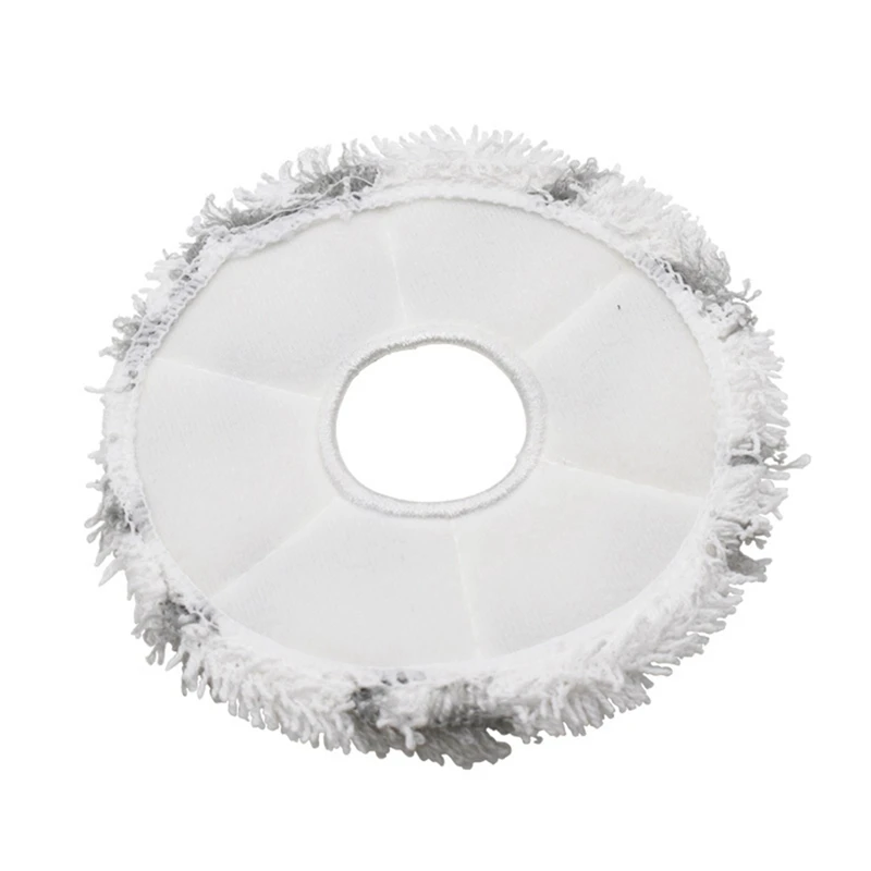 ชุดอะไหล่สำหรับ Ecovacs X1หุ่นยนต์เทอร์โบ OMNI จำนวน4ชิ้นผ้าทำความสะอาดได้อะไหล่เครื่องดูดฝุ่นซักได้