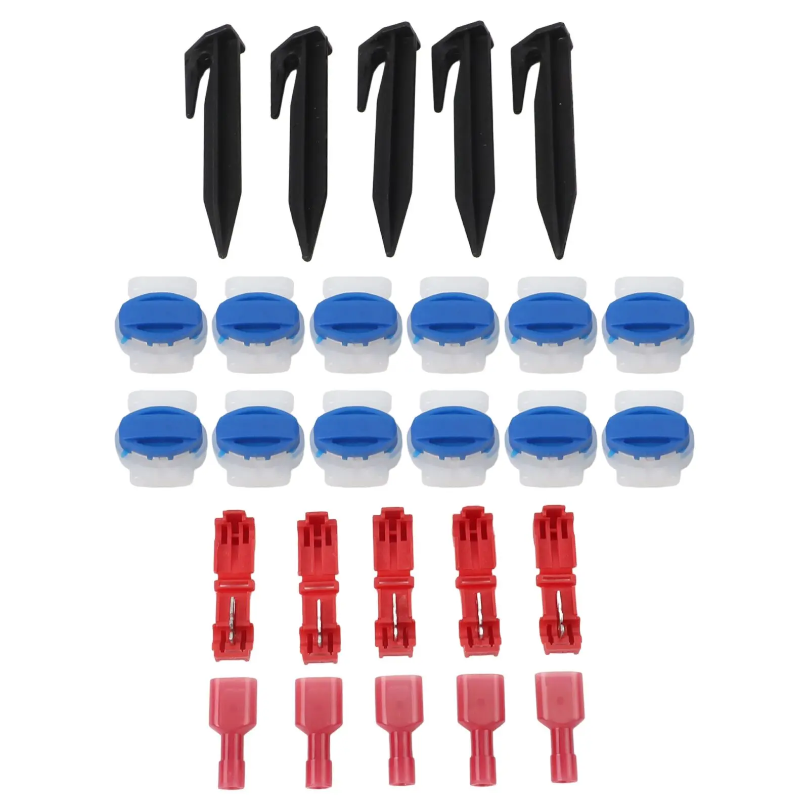 Lawn Mower Repair Electrical Connector Kit Compact Gardening Tool Easy Wire Connection Long-lasting Performance
