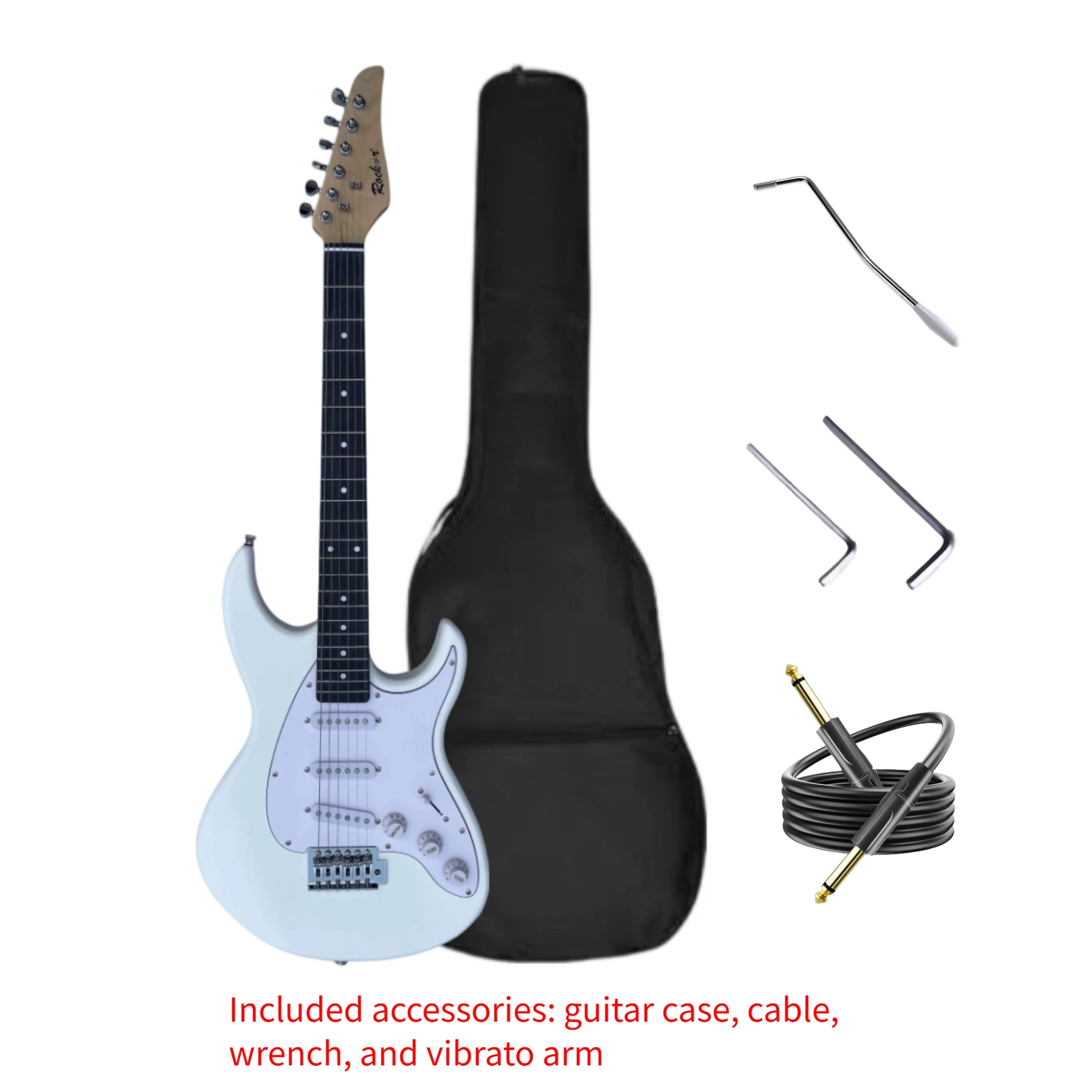 New S-Series, 22-fret electric guitar with tremolo system, available in 5 colors, ideal for beginners