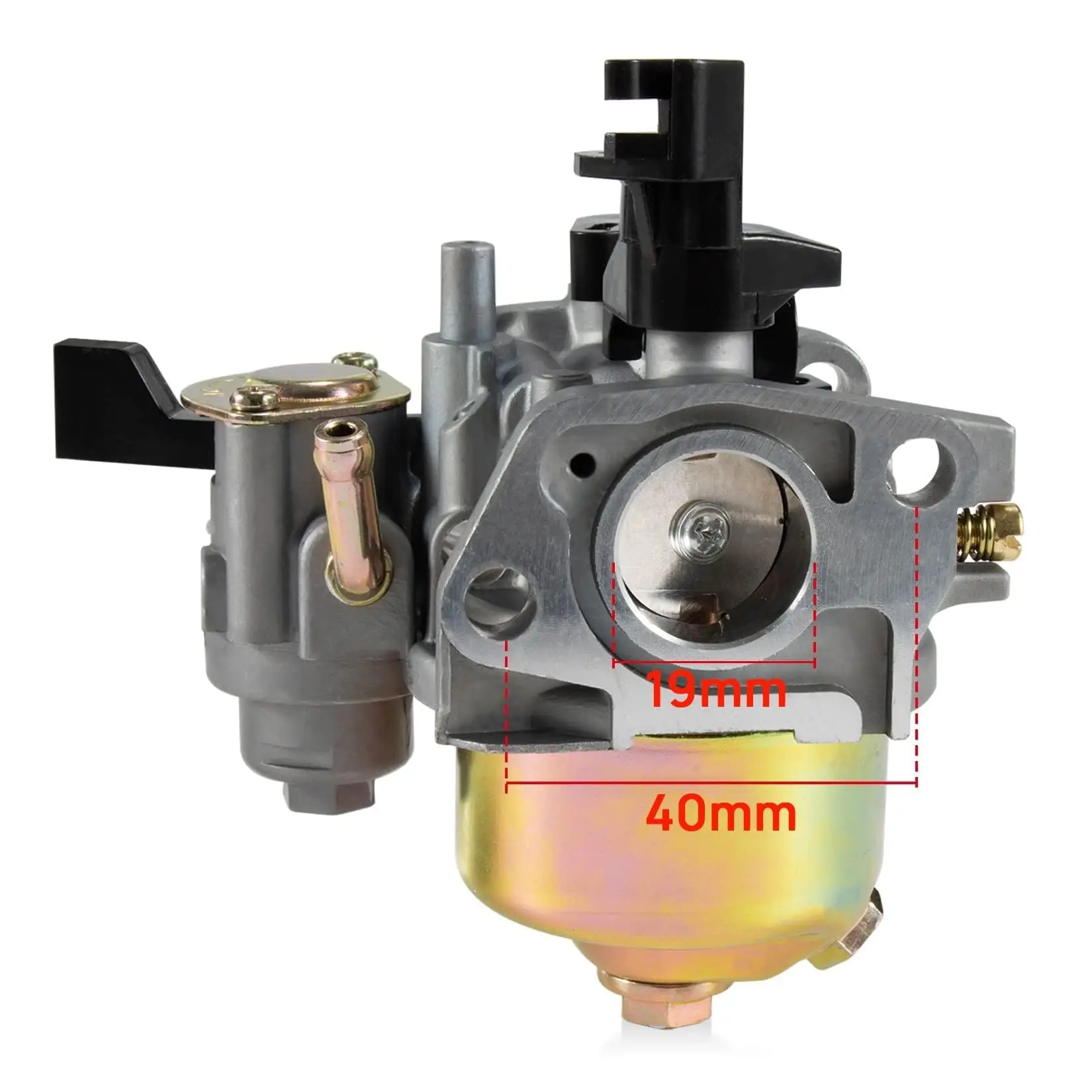 GX160 Carburetor Kit for HONDA GX120 GX140 GX160 GX168 GX200 5HP 5.5HP 6.5HP Engine Replaces for 17210-ZE1-517 16100-ZH8-W61 view 2