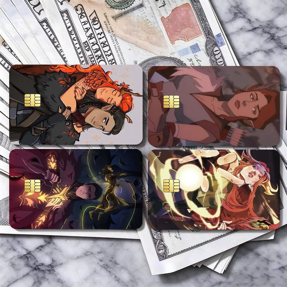 The Legend of Vox Machina  Credit Card HD Stickers Premium matte film effectively prevents fingerprints and daily abrasion.