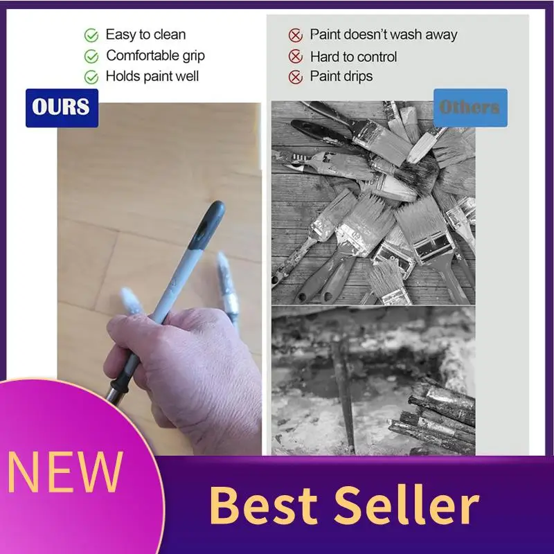 

Clean Edge Painting Pens 0.45 Inch, 0.6 Inch, 0.75 Inch, Trim Paint Brushes Tool