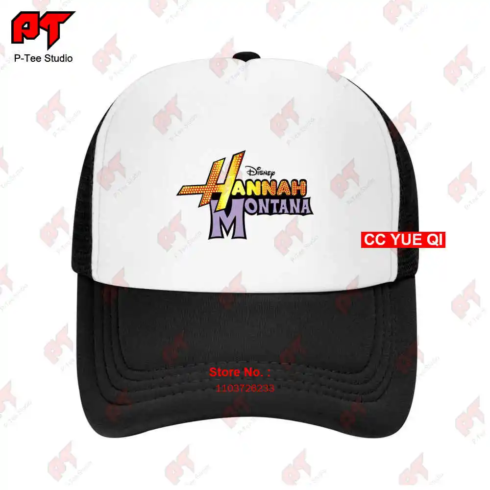 Hannah Montana Miley Cyrus Logo Baseball Caps Truck Cap U6UD