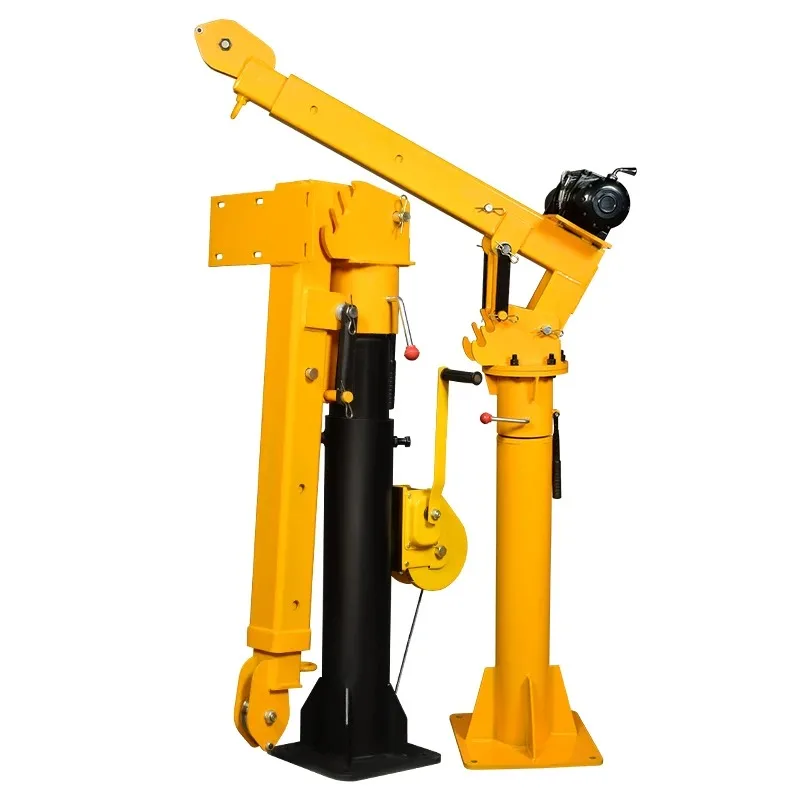 

New small car crane with car crane 220 volt household electric hoist